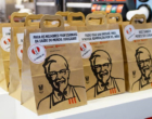 KFC distribuirá 60 mil lanches para profissionais de saúde até julho deste ano