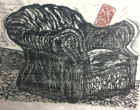 Exposição “Gravura, Tinta, Carne e Unha” no anexo LONA em São Paulo