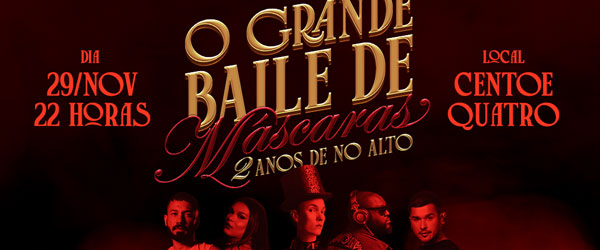 No Alto Bar comemora dois anos de sucesso no Espaço Cento&Quatro