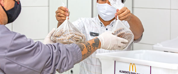 McDonald’s já doou mais de 50 toneladas de alimentos em 2025